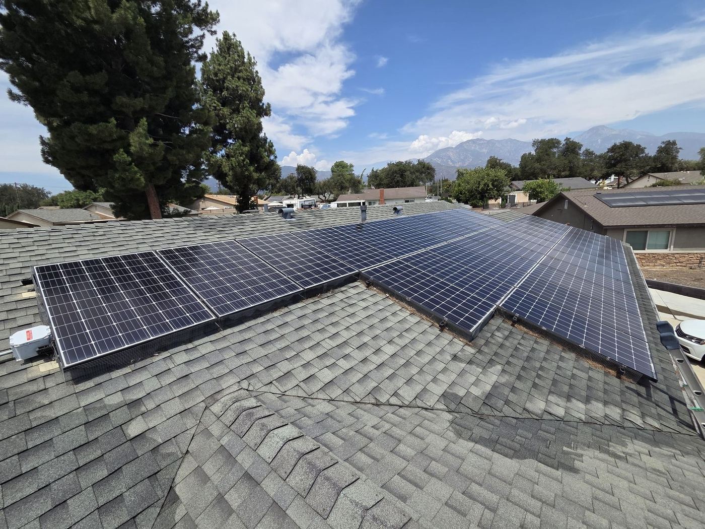 Clean solar panels after cleaning